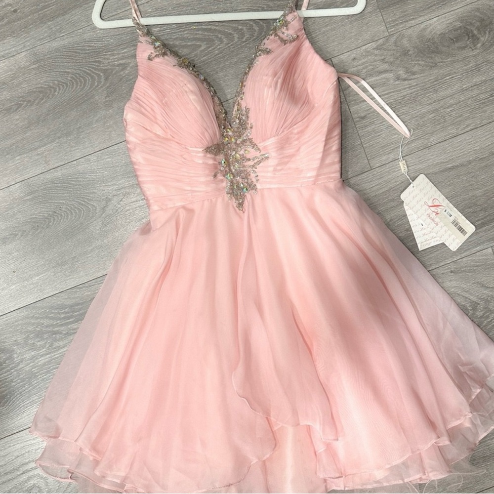 Elegant pink dress